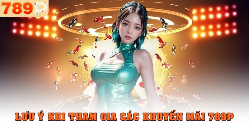 Lưu ý khi tham gia vào các khuyến mãi 789p 