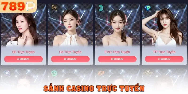 Sảnh Casino trực tuyến